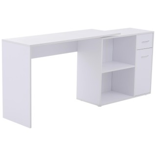 Mesa de Oficina YASER en Madera color Blanco 2