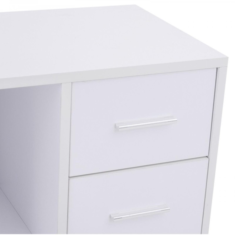 Mesa de Oficina YASER en Madera color Blanco