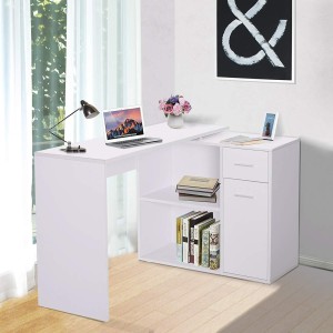 Mesa de Oficina YASER en Madera color Blanco