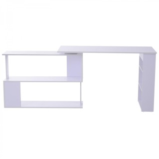 Mesa de Oficina PLAMEN en Madera color Blanco 2