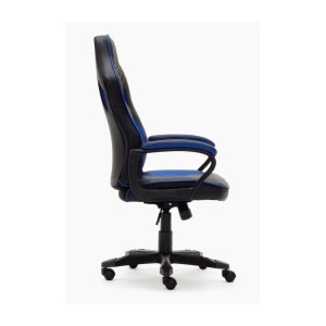 Silla gaming HAMILTON, basculante, en negro y azul
