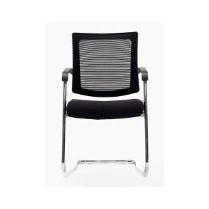 Lote 4 sillas confidente WISTER, en color negro