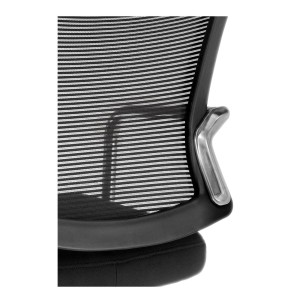 Lote 4 sillas confidente WISTER, en color negro