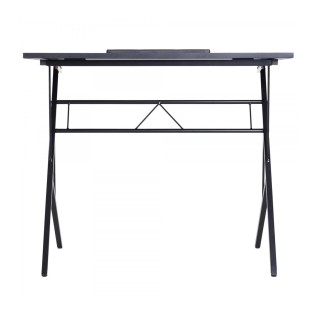 Mesa inclinable BEKIR en Metal y Madera color Negro 2