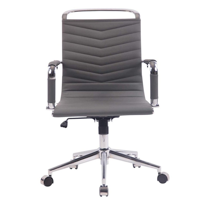 Silla de Oficina SIGRID en Piel Negra