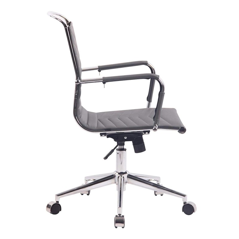 Silla de Oficina SIGRID en Piel Negra