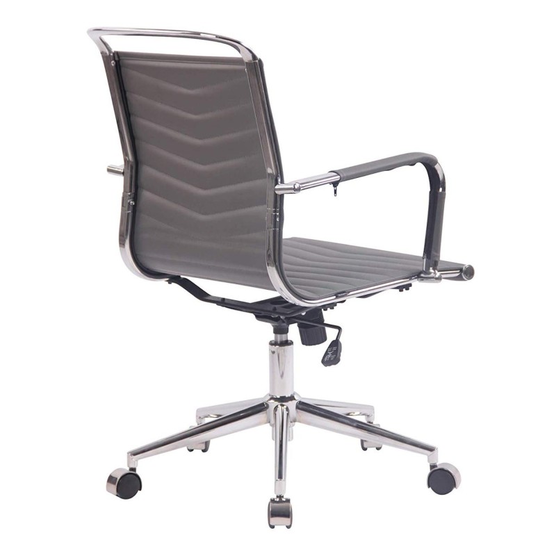 Silla de Oficina SIGRID en Piel Negra