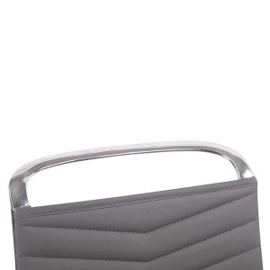 Silla de Oficina SIGRID en Piel Negra
