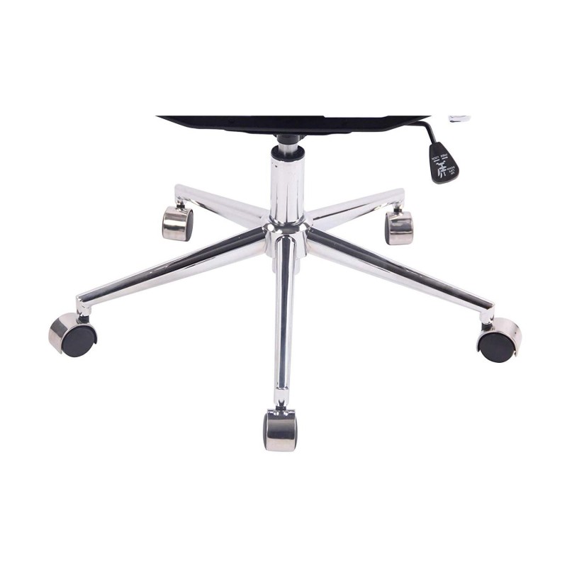 Silla de Oficina SIGRID en Piel Negra