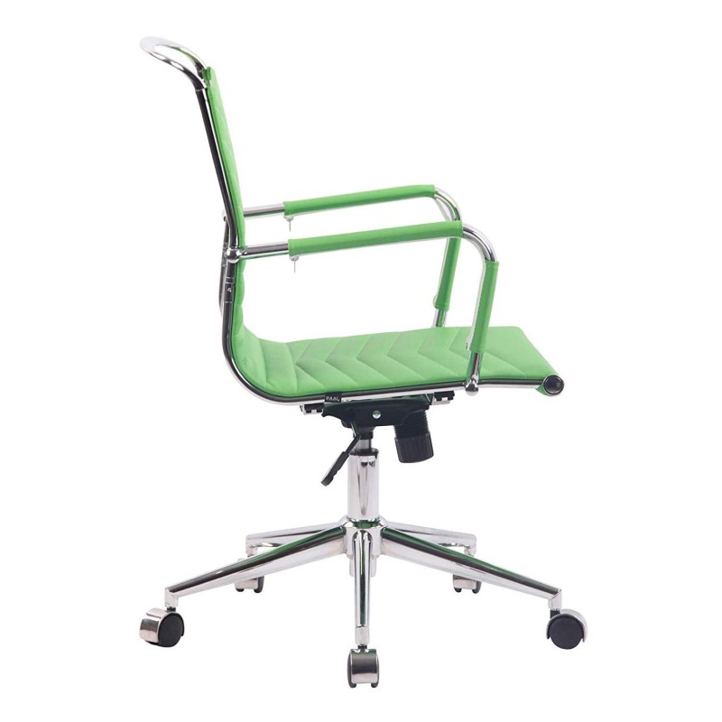 Silla de Oficina SIGRID en Piel Negra