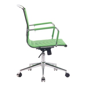 Silla de Oficina SIGRID en Piel Negra