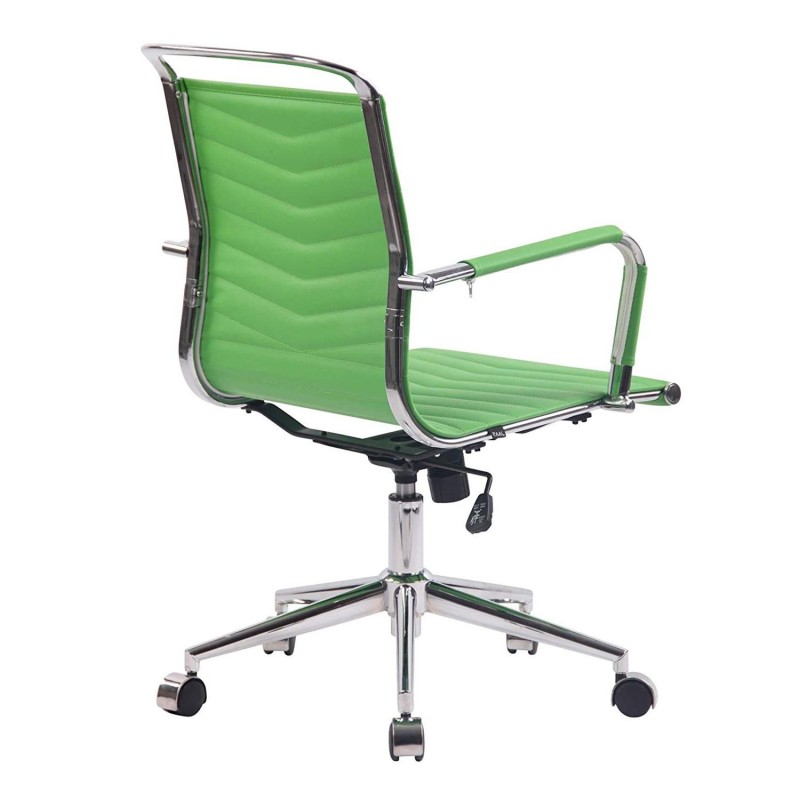 Silla de Oficina SIGRID en Piel Negra