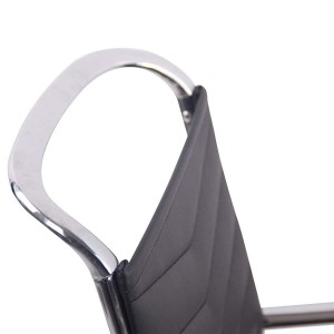Silla de Oficina SIGRID en Piel Negra