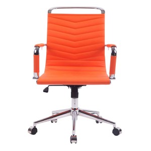 Silla de Oficina SIGRID en Piel Negra