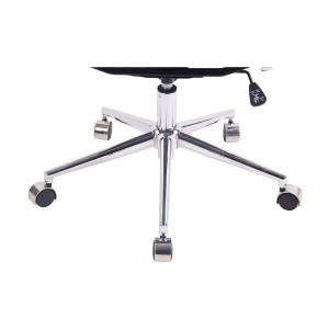 Silla de Oficina SIGRID en Piel Negra