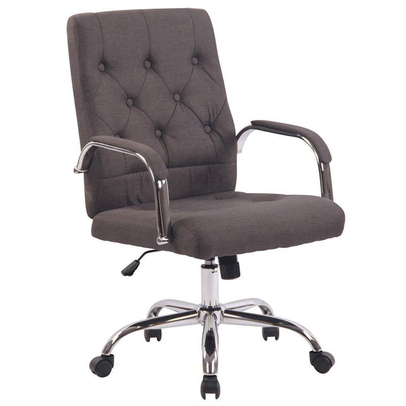 Silla de oficina NESI en tela color negro