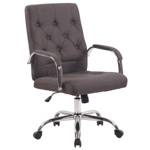 Silla de oficina NESI en tela color negro