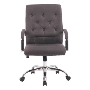 Silla de oficina NESI en tela color negro