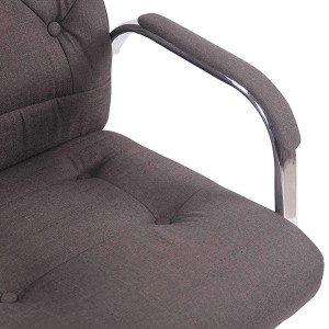 Silla de oficina NESI en tela color negro