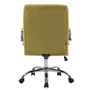 Silla de oficina NESI en tela color negro