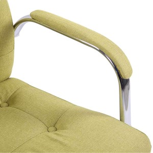 Silla de oficina NESI en tela color negro