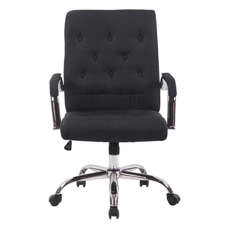 Silla de oficina NESI en tela color negro
