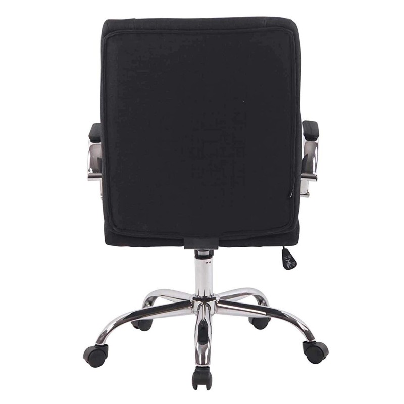 Silla de oficina NESI en tela color negro