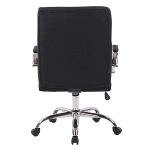 Silla de oficina NESI en tela color negro