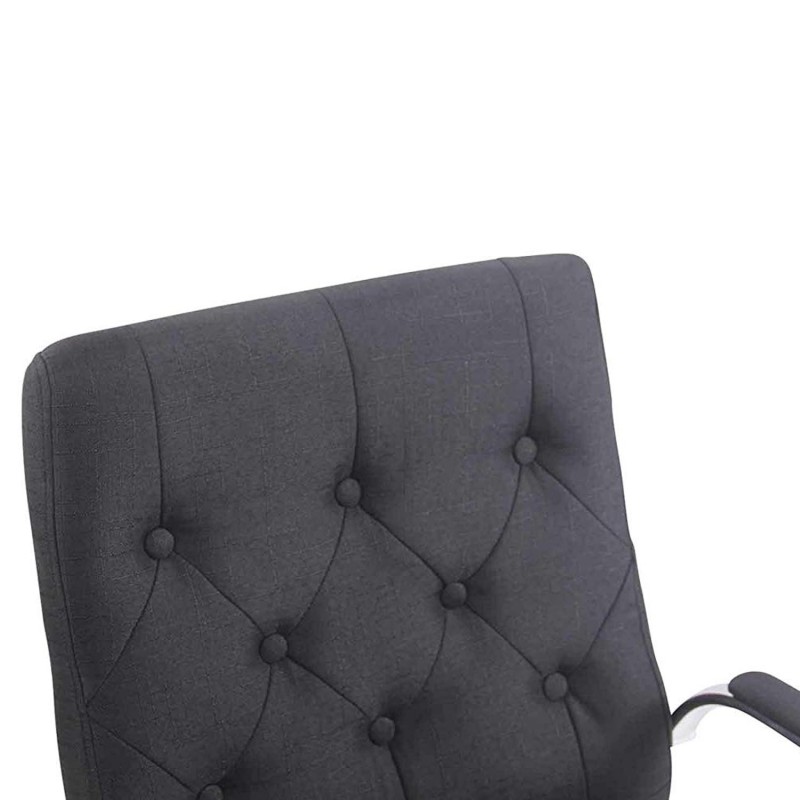 Silla de oficina NESI en tela color negro
