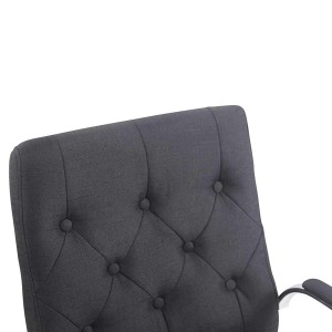Silla de oficina NESI en tela color negro