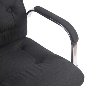 Silla de oficina NESI en tela color negro