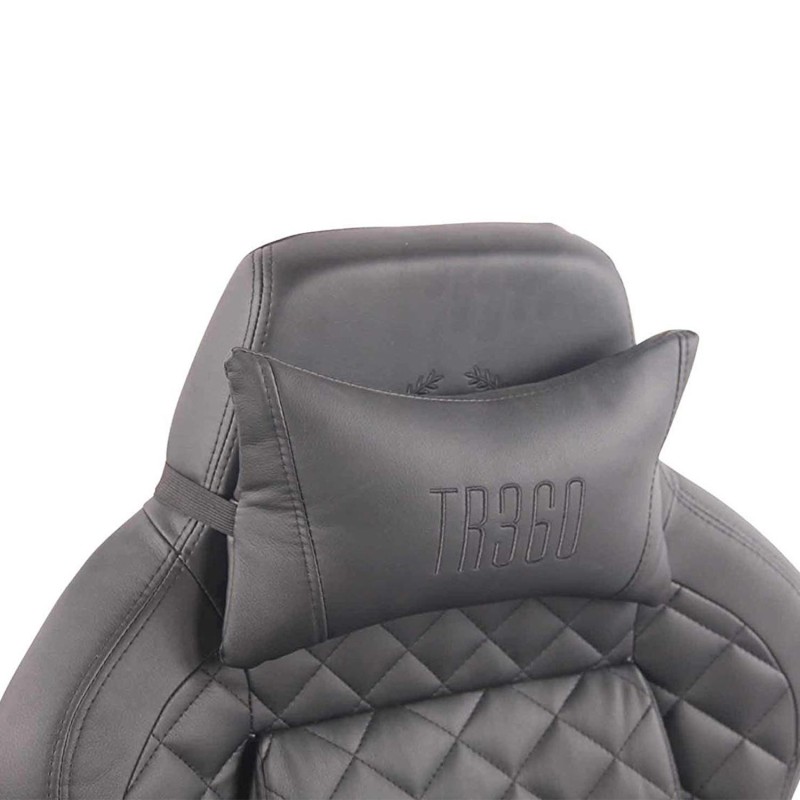 Silla gaming MAXIM en piel color negro