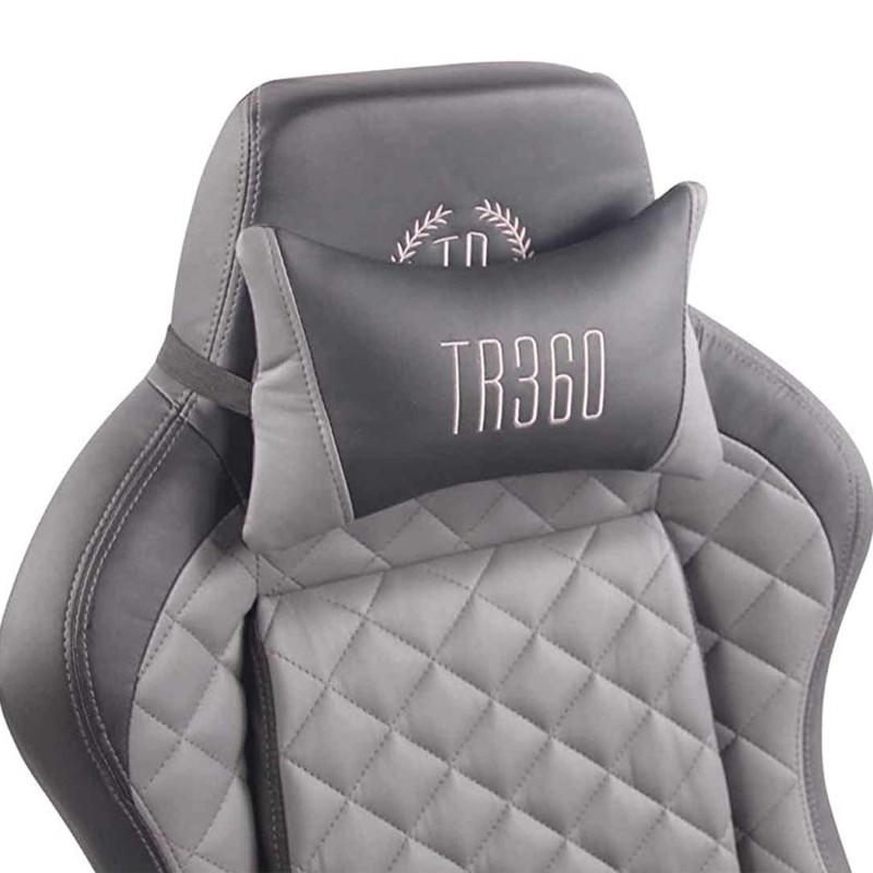 Silla gaming MAXIM en piel color negro
