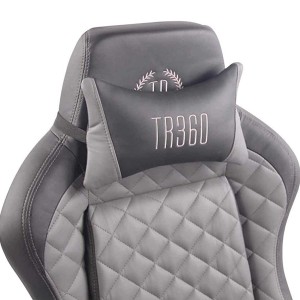 Silla gaming MAXIM en piel color negro