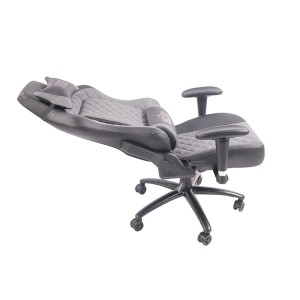 Silla gaming MAXIM en piel color negro