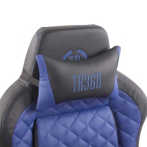 Silla gaming MAXIM en piel color negro