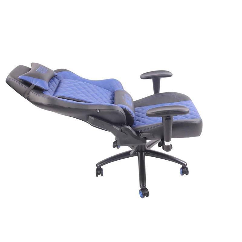 Silla gaming MAXIM en piel color negro