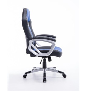 Silla Gaming SAINZ en Piel Negro/Azul