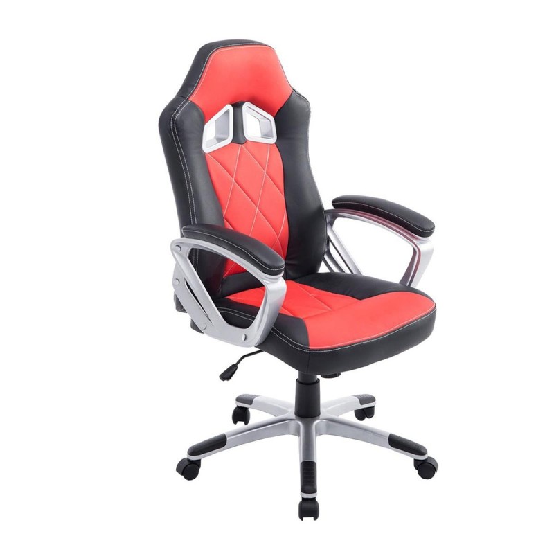 Silla Gaming SAINZ en Piel Negro/Azul