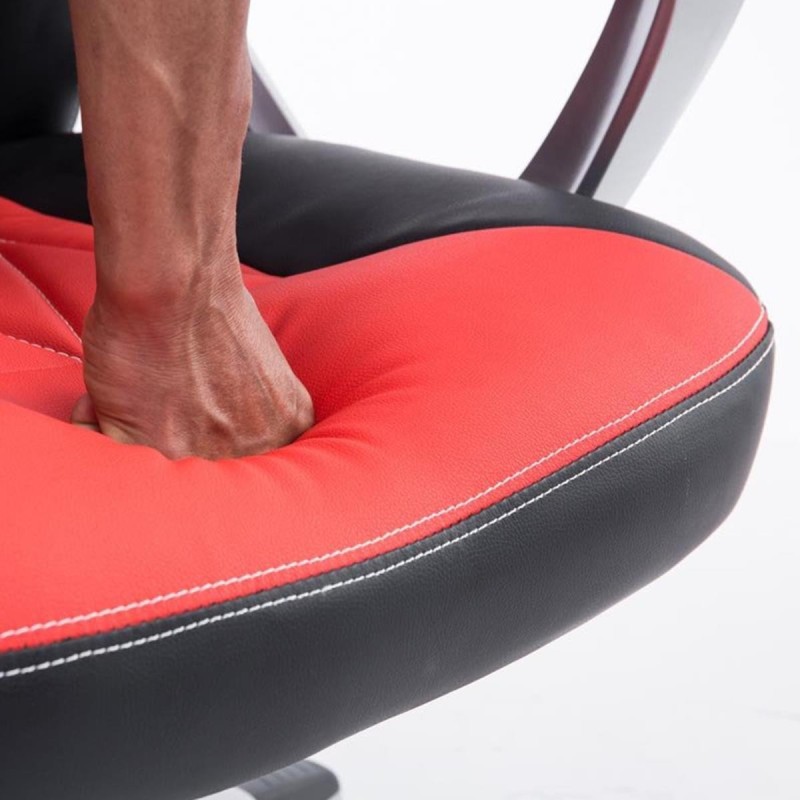 Silla Gaming SAINZ en Piel Negro/Azul