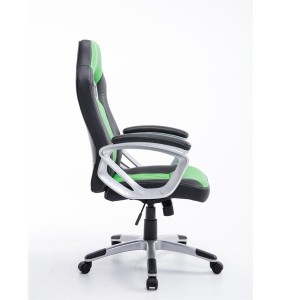 Silla Gaming SAINZ en Piel Negro/Azul