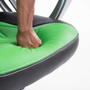Silla Gaming SAINZ en Piel Negro/Azul