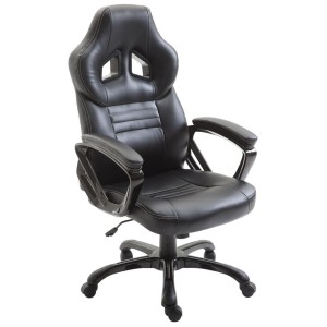 Silla Gaming RAIKONEN en Piel Negra