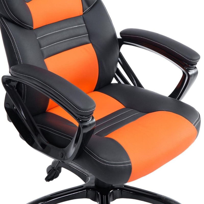 Silla Gaming RAIKONEN en Piel Negra