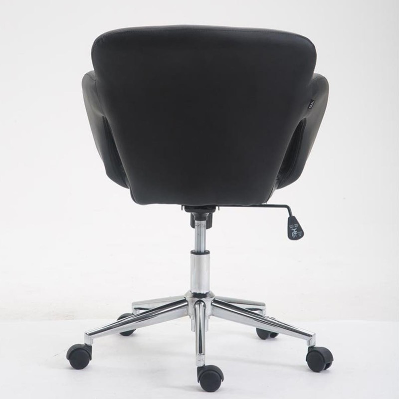Silla de Oficina ALVA en Piel color Negro