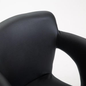 Silla de Oficina ALVA en Piel color Negro