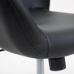 Silla de Oficina ALVA en Piel color Negro