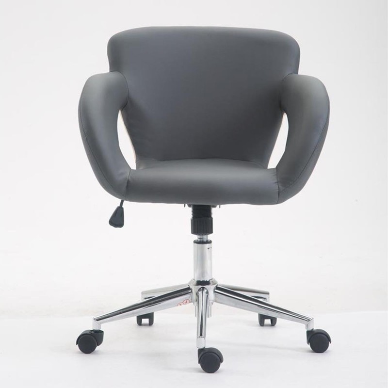 Silla de Oficina ALVA en Piel color Negro