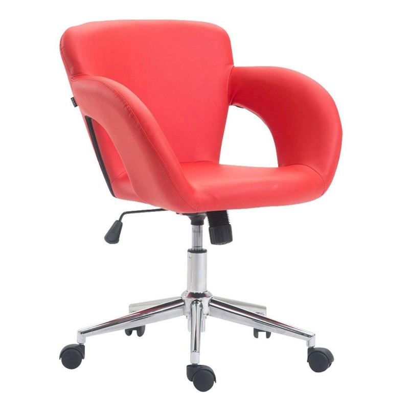 Silla de Oficina ALVA en Piel color Negro