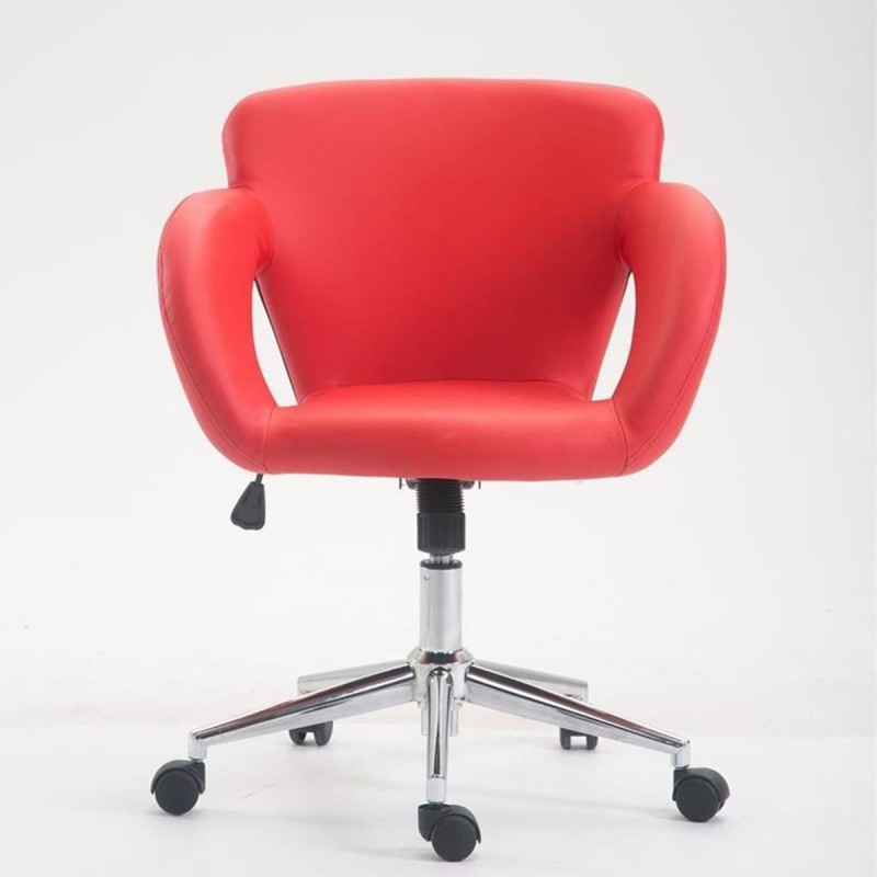 Silla de Oficina ALVA en Piel color Negro